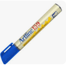 MARCADOR P/PIZARRA DESECHABLE BISELADO ARTLINE 159 AZUL