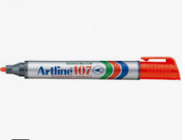 MARCADOR P/PIZARRA DESECH. BALA ARTLINE 107 ROJO